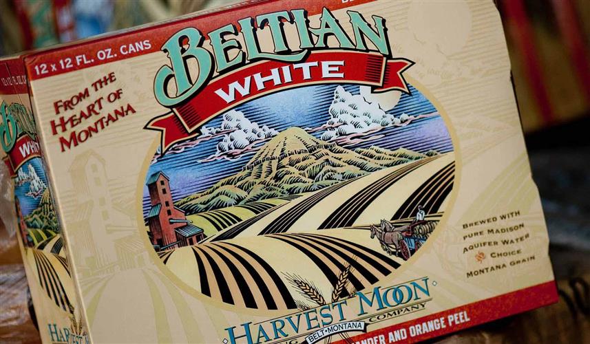 Harvest Moon Brewing Company: label