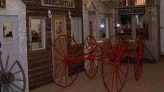 Central Montana Museum: store front exhibit