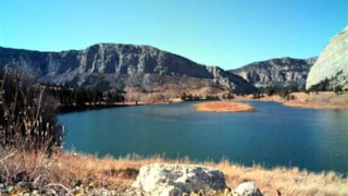 Sun River Wildlife Management Area: Sun River scenic
