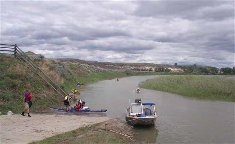 Coal Banks Landing Recreation Site: boat launch