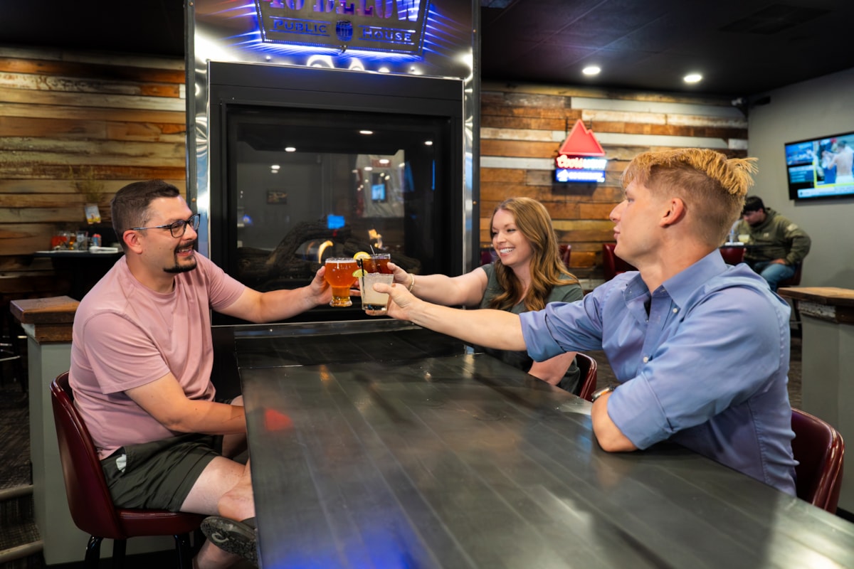 Dining are inside 40 Below