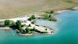Lake Frances: boat docks