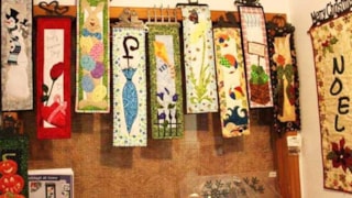 Quilt with Class: quilts on display