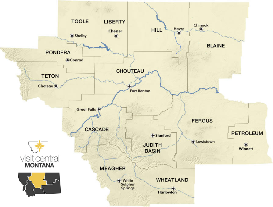 Central Montana Counties