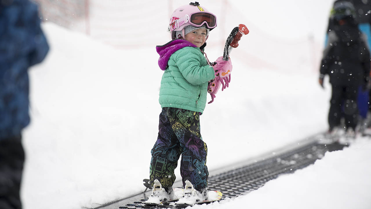 Skiing at Showdown Montana
