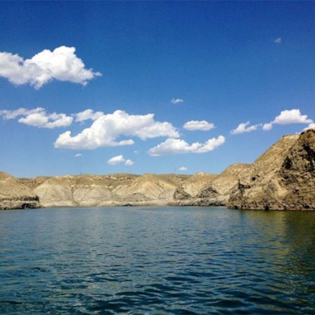 Central Montana Island Area at Tiber Dam