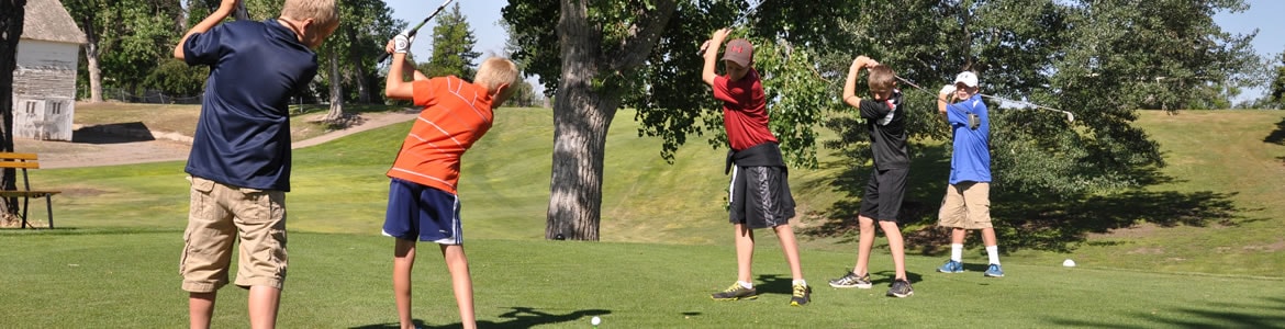 Golfing in Central Montana