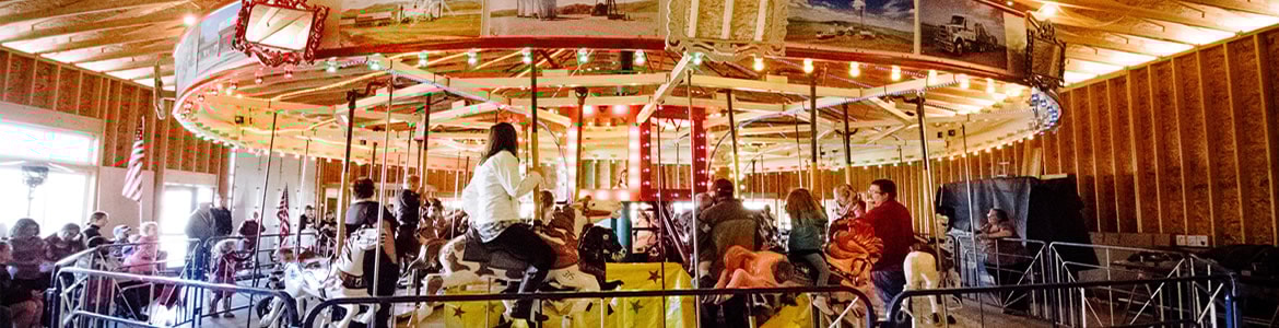 Shelby Carousel in Central Montana
