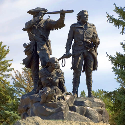 Lewis and Clark statue