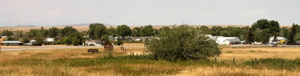 Dupuyer in Central Montana