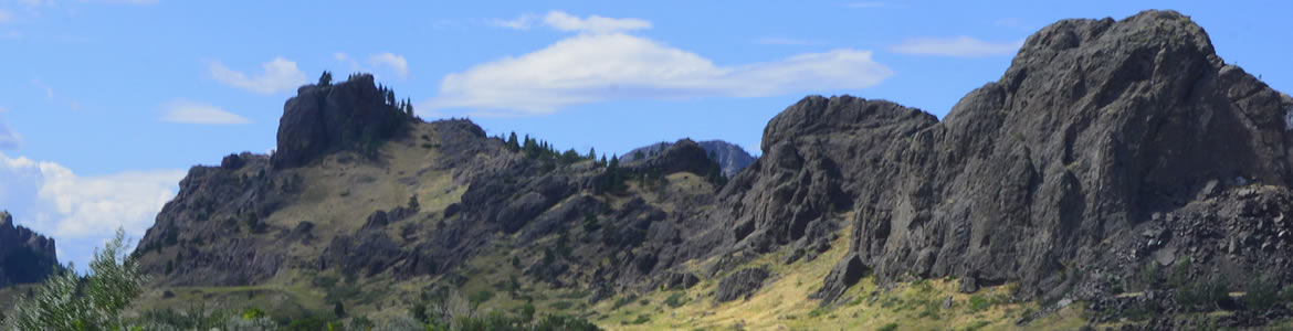 Tower Rock in Central Montana