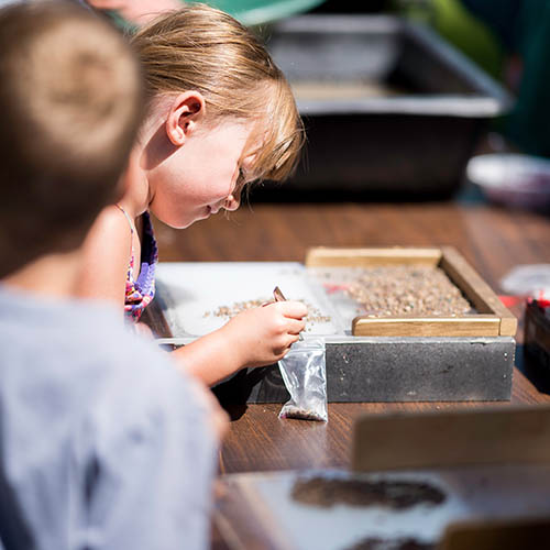Children's activities at C.M. Russell Museum