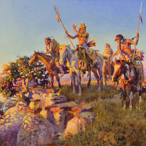 Charlie Russell Painting