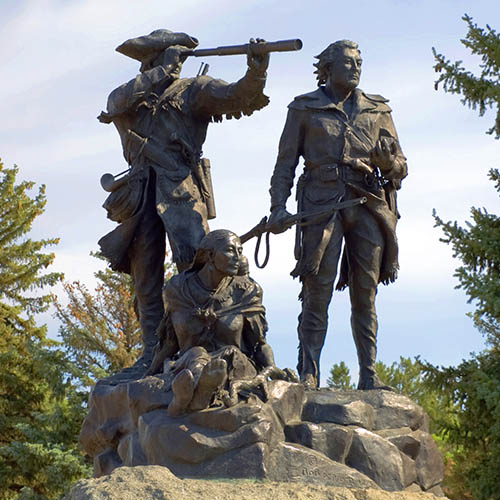 Lewis and Clark statue