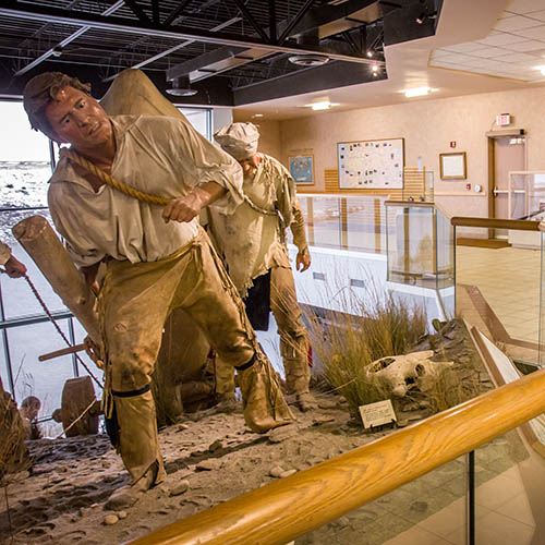 Children at Lewis and Clark Interpretive Center