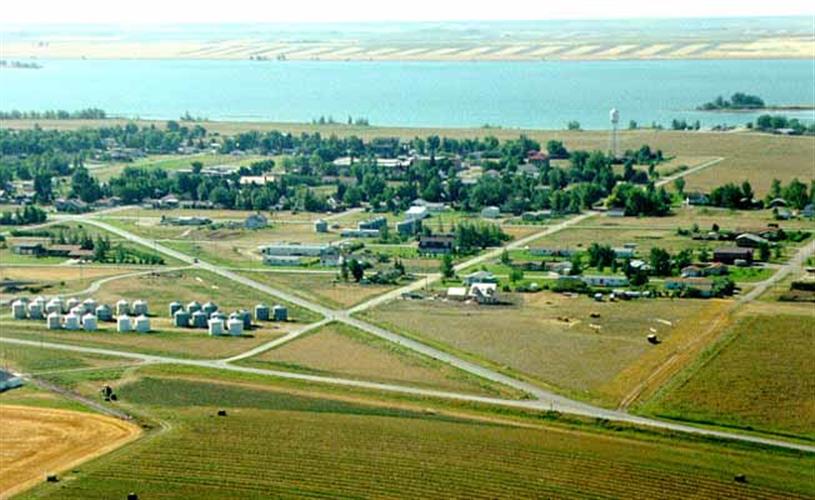 Lake Frances: Lake Frances just on the edge of Valier