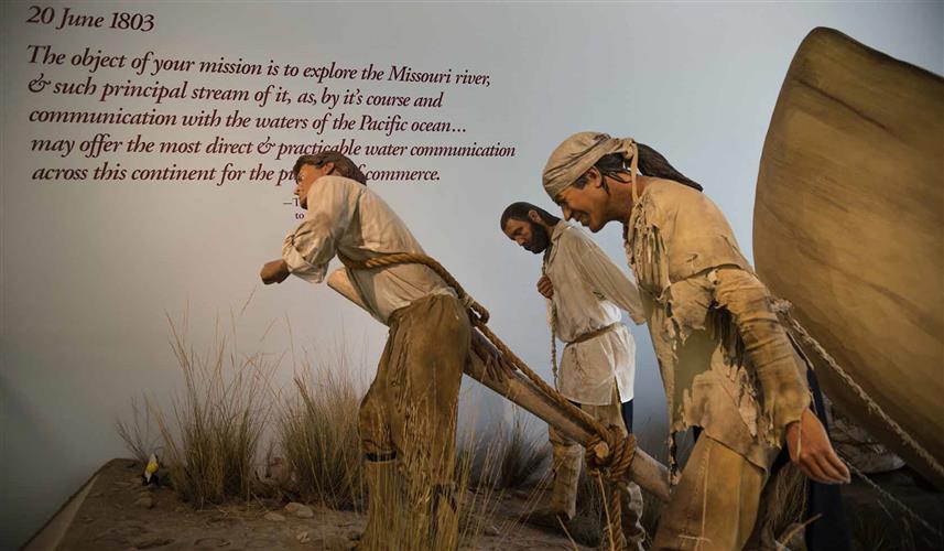 Lewis and Clark Interpretive Center: 
