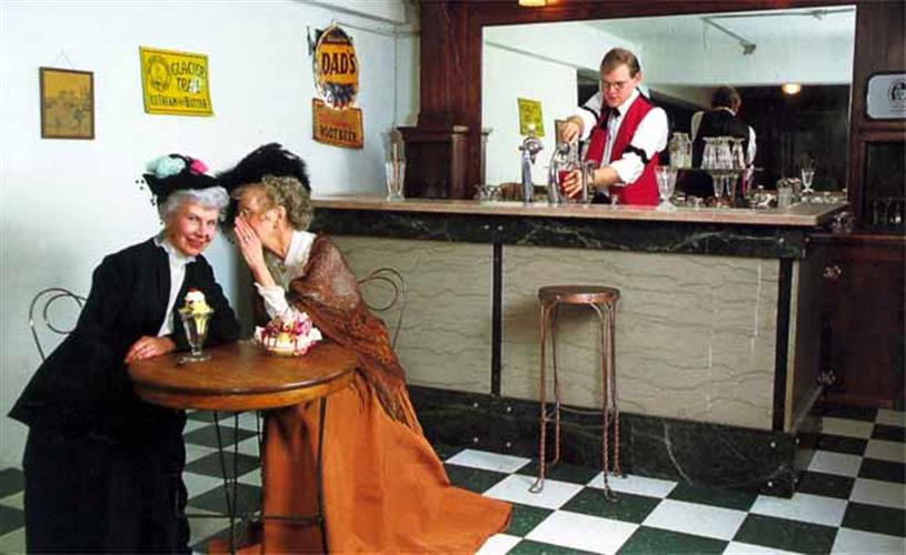 Havre Beneath the Streets: early soda fountain