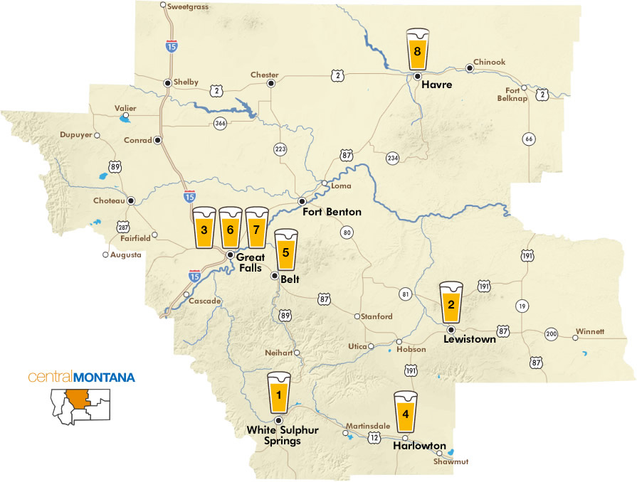 Central Montana Breweries