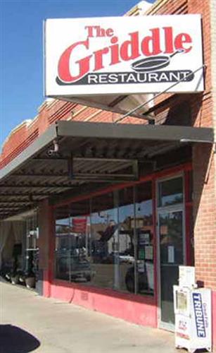 The Griddle Restaurant: exterior