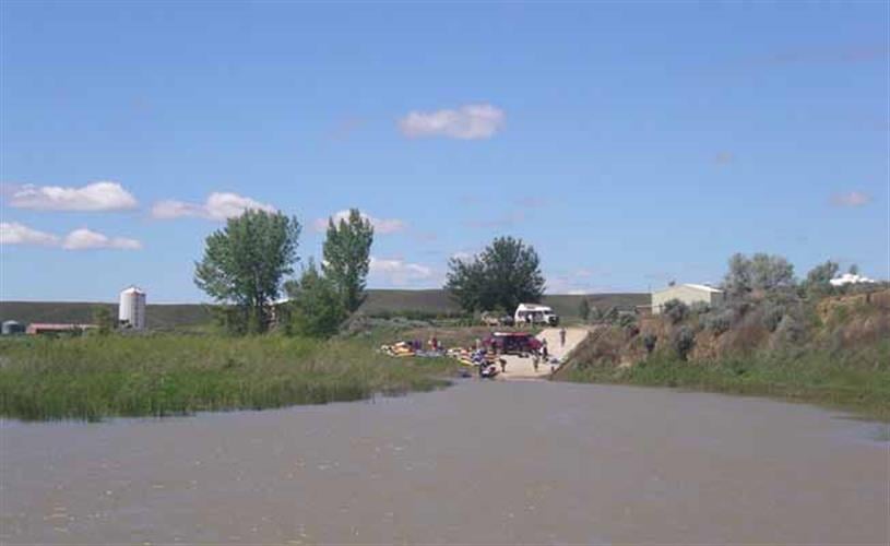 Coal Banks Landing Recreation Site: boat launch