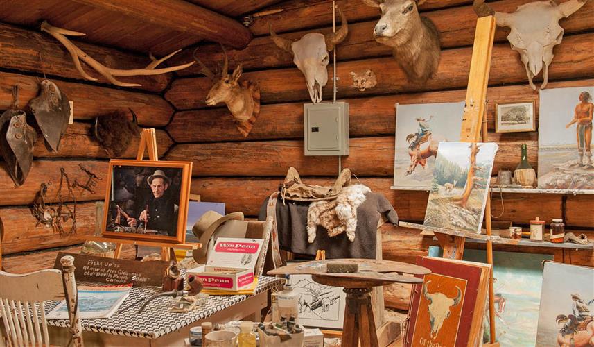 Old Trail Museum: exhibit