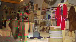 Old Fort Benton: Old Fort display