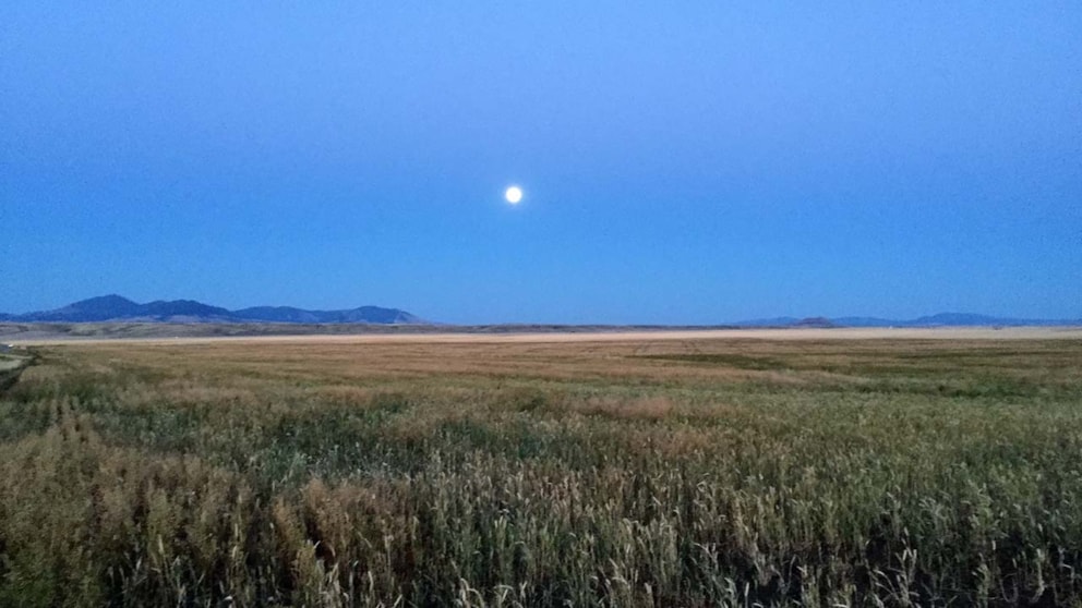 Full Moon over Highwood Mountains