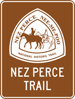 Nez Perce Trail Sign